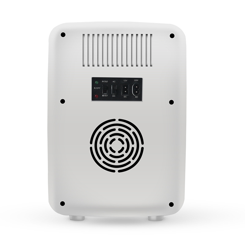 Nueva 10L hogar coche de doble uso mini refrigerador portátil mudo pequeño al aire libre camping coche refrigerador refrigeración calefacción