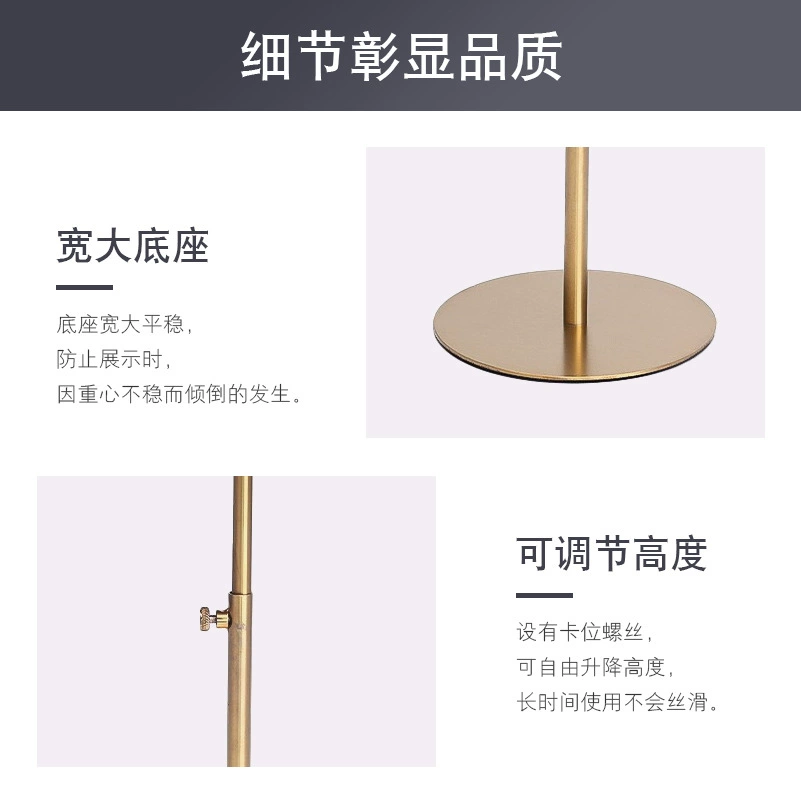 Hat, stand, mannequin head stainless steel for commercial use, new collection