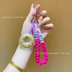 黄金手机挂件足金999 龙凤呈祥平安扣包包挂件高级感钥匙扣送长辈