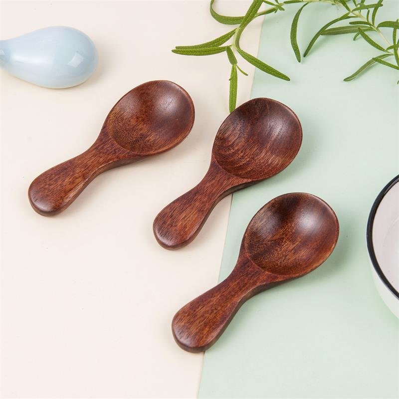 Süßer Holzlöffel Für Milchpulver Und Eiscreme Kleiner Löffel_voghion.com