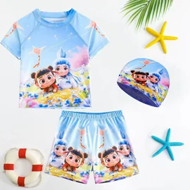 儿童泳衣;连体泳衣;泳裤