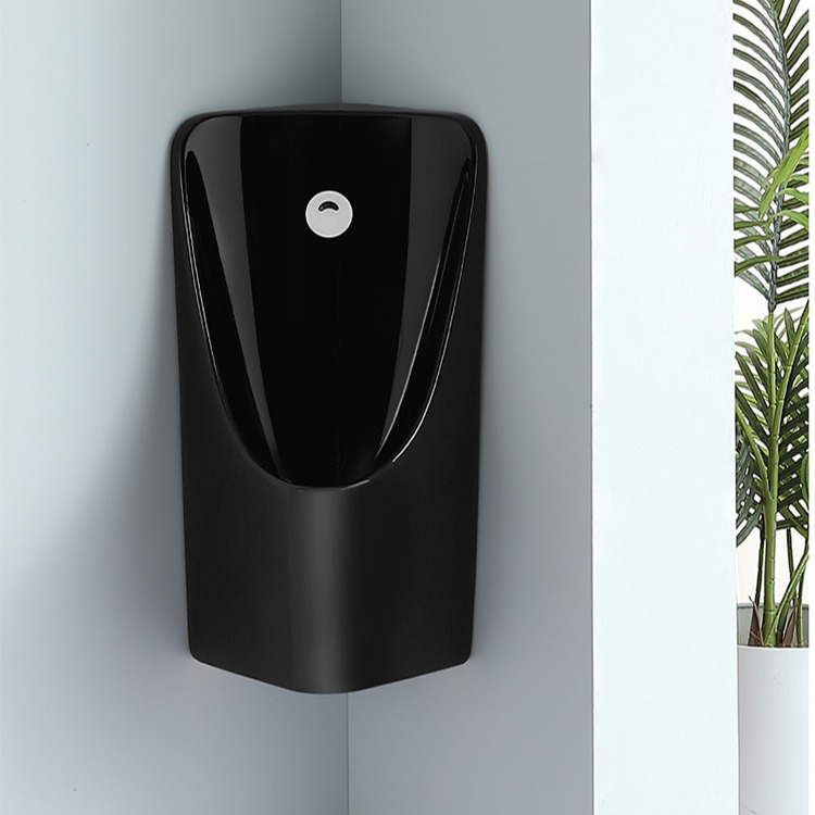 urinario de inducción automática colgado tipo pared integrado cerámica urinario de lavado de mano urinario masculino urinario al por mayor