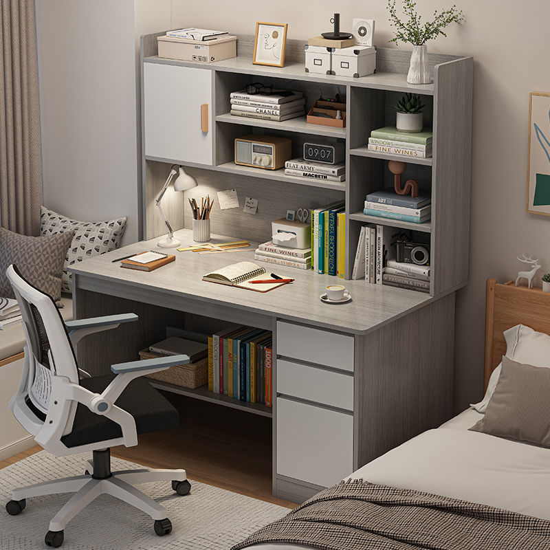 Desk Bookshelf Computer Desk Combination Office Desk Student Study Writing Desk Home Bedroom Simple Small Table Desk Bookshelf Computer Desk Combination Office Desk Student Study Writing Desk Home Bedroom Simple Small Table