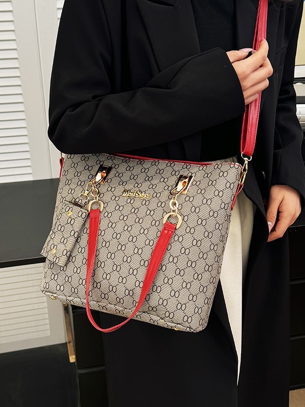 Juego de bolsos para mujer de seis piezas bolso de mano y bandolera image 7