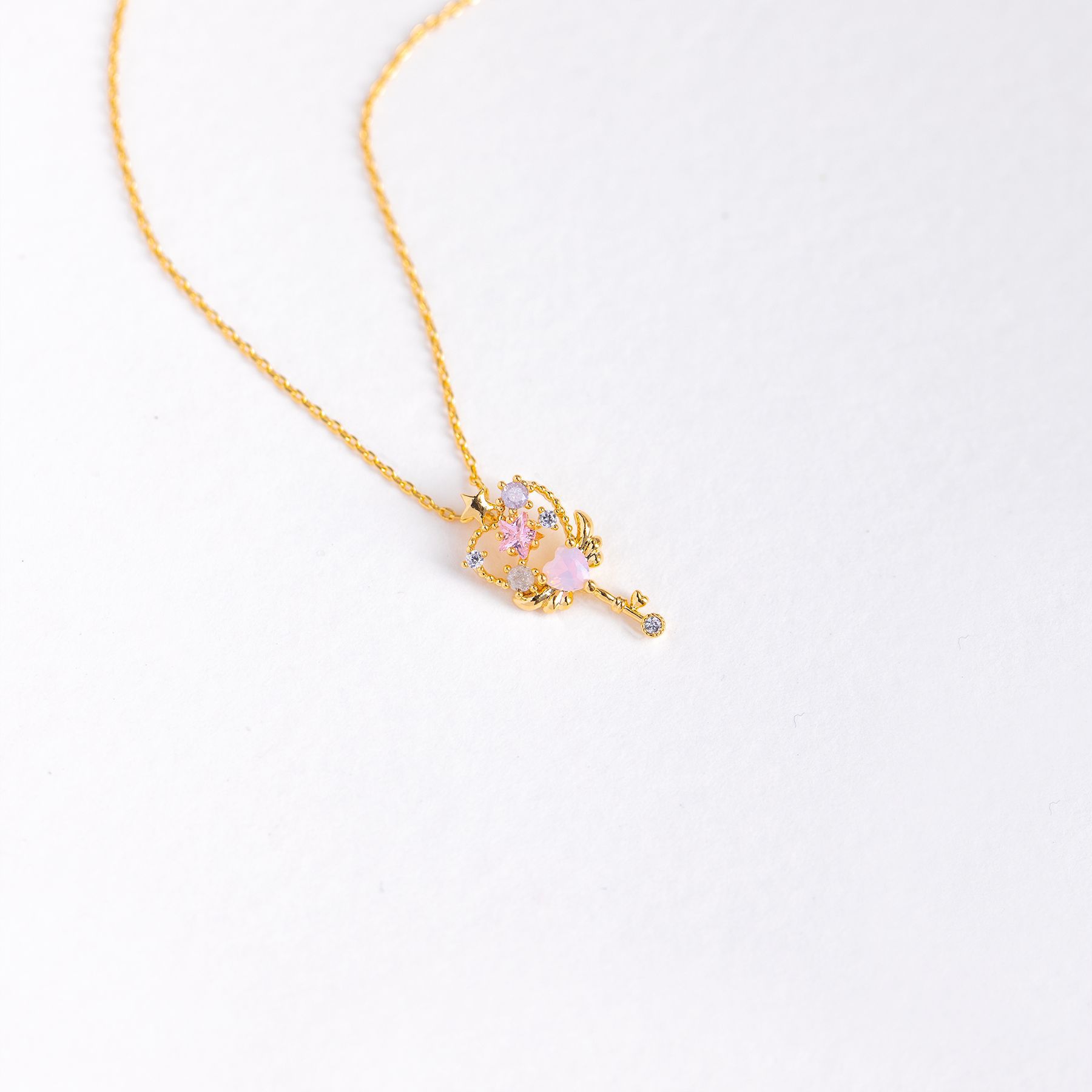 15g Weight Zircon Inlay Material Pendant Necklace Classification Daily Occasion Copper Material Heart Shape Pattern Women'S Gender Fashion Style Fashion Heart Shape Copper Pendant Necklace Zircon Copper Necklaces 3