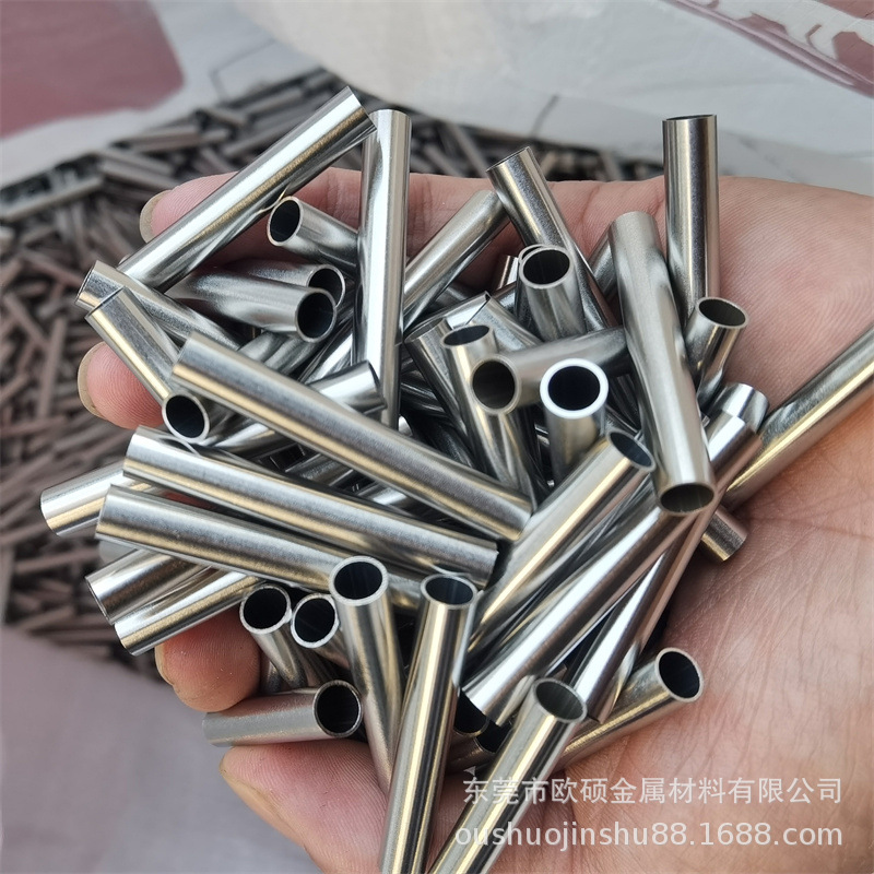 304不锈钢毛细管精密管激光切割打孔开槽斜口管变径扩口缩口加工