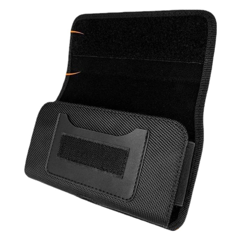 【Direct from Manufacturer】Oxford Cloth Horizontal-Style Mobile Phone Waist Bag with Belt Loop for Hanging on the Waist 7inch Special Mobile Phone for Work Use
