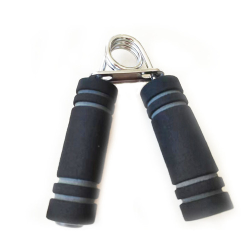 A-type hand gripper, dual-color foam handle, household fitness finger exercise, spring steel foam gripper wholesale