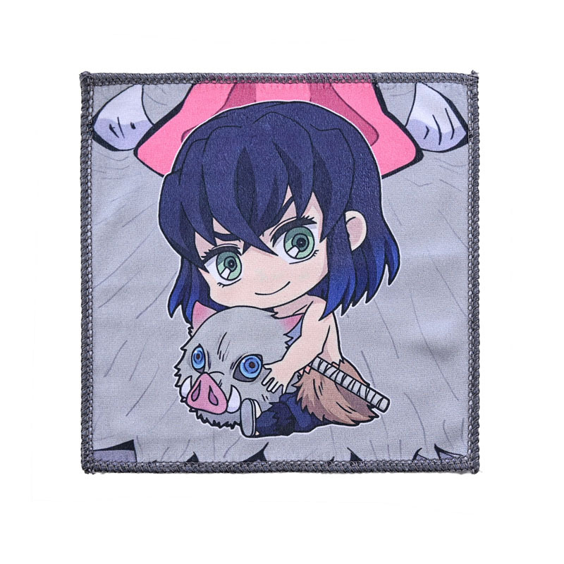 Gran por mayor lindo dibujo animado colgar toallas de mano no caer cabello niños toallas cuadradas cocina toallas de absorción de secado rápido