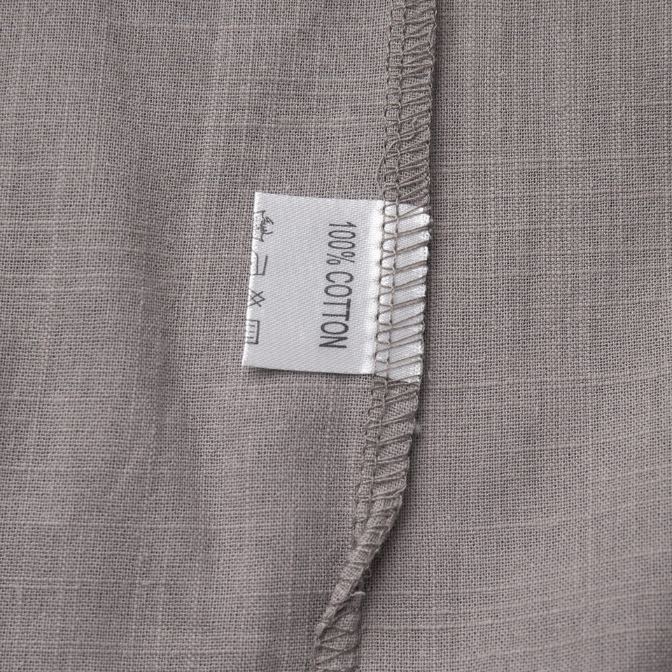 Bộ cardigan dài tay kèm quần short cotton màu trơn phong cách đơn giản — Màu cam, Màu hồng, Màu hồng nhạt, Màu trắng chi tiết 31