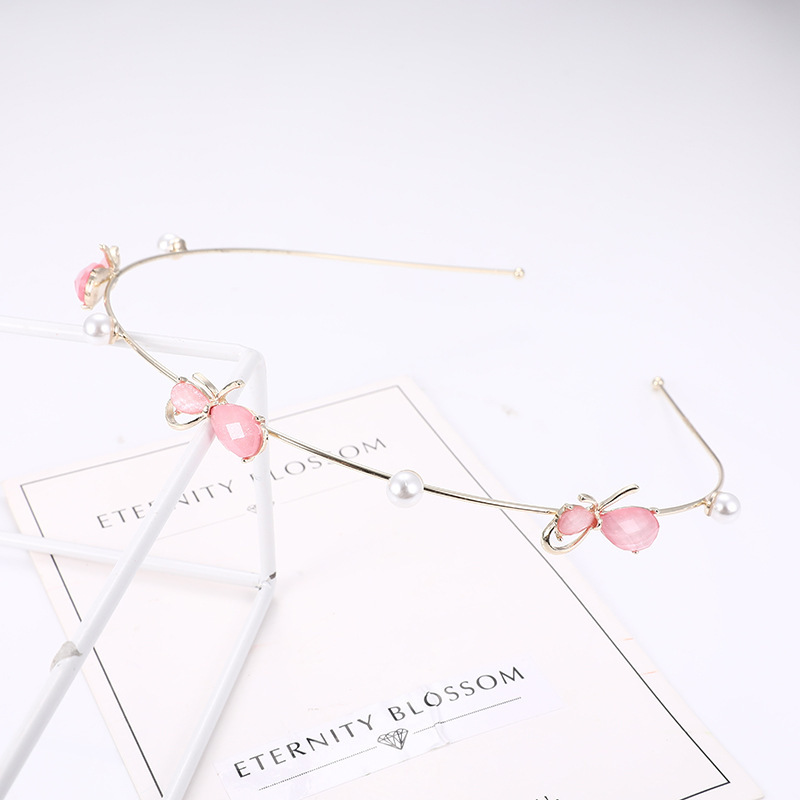 Nueva moda coreana Diamante estrella de mar Diadema Accesorios de diadema de aleación de diamantes de imitación Joyería para el cabello simple Suministro de boutique
