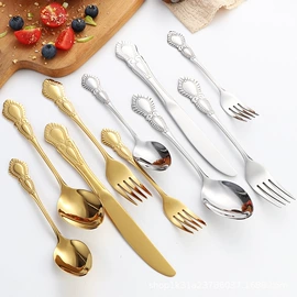 刀叉勺套装;西餐刀叉勺;勺、调羹
