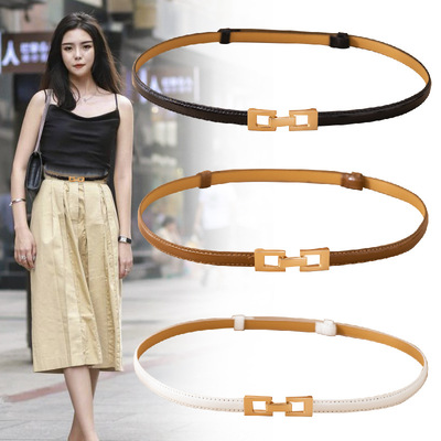 fashion Buckle belt Buckle parts decorate overcoat sweater shirt Dress Versatile Belt Waist belt