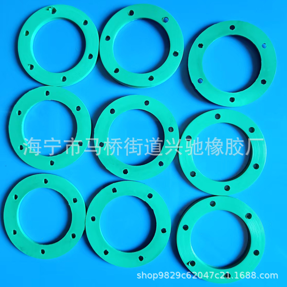 硅胶垫片三元乙丙丁晴橡胶打孔加工定制异型防水垫圈氟橡胶密封垫