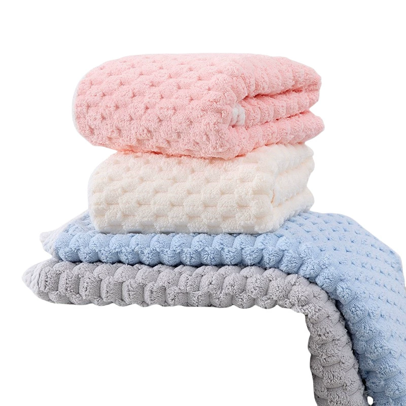 Пылезащитное халатик Coral fleece полотенце (пухлый) из 100% полиестра, размеры 35×75 и 70×140 см, варианты упаковки