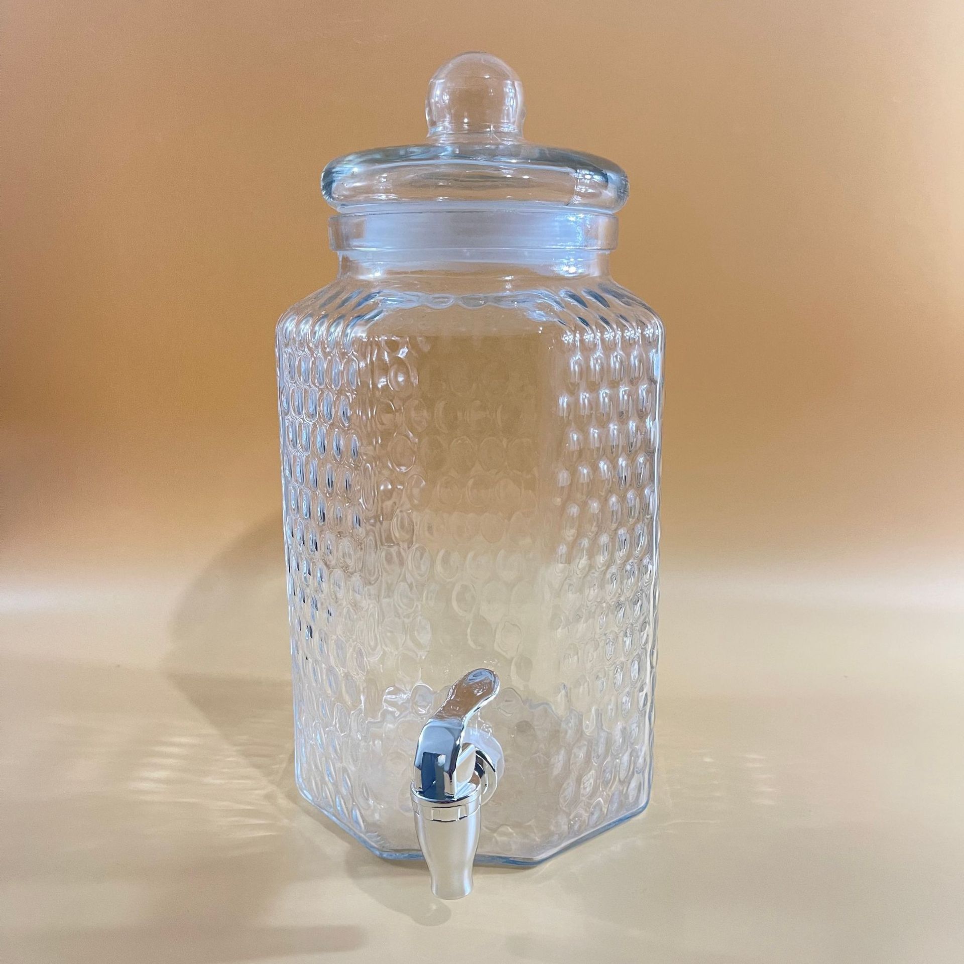 跨境亚马逊ins玻璃泡酒瓶5斤带龙头密封盖加厚工厂直发大容量罐装