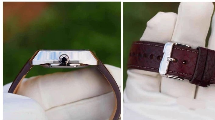 Men's Retro Barrel-shaped Automatic Mechanical Waterproof Watch_voghion.com