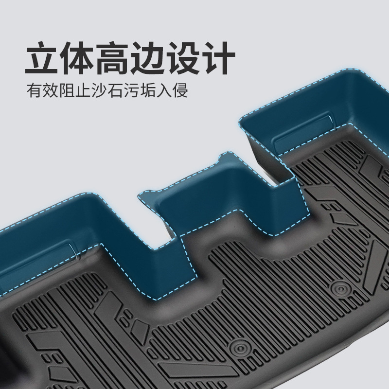 Para Tesla Renovación Model 3 alfombrillas de coche Model Y Floor Mat TPE alfombrillas especiales