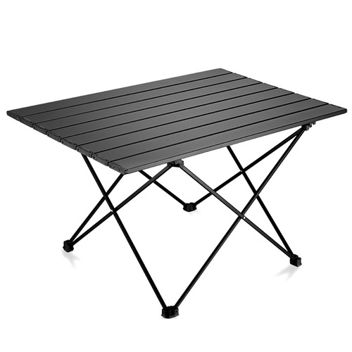 Outdoor foldable table ultra-light aluminum portable egg roll table camping barbecue picnic table fishing outdoor cooking equipment