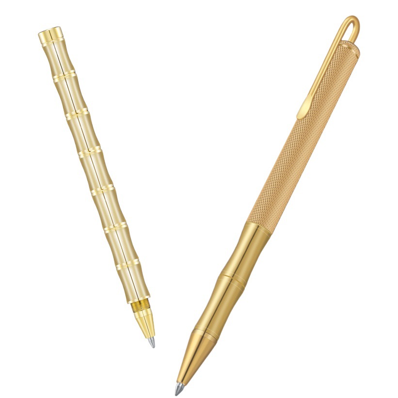 High-grade Pure Brass pen metal pen signature pen ball pen creative business office creative gift pen logo customization