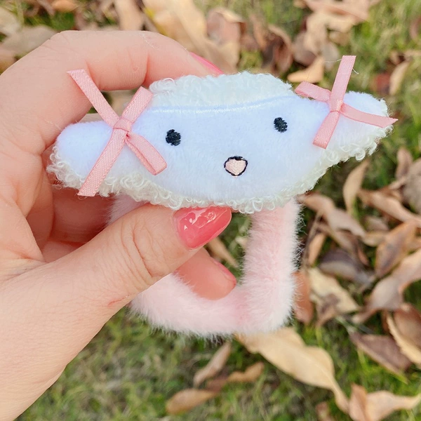 Soft Meng Sheep Pink Fool Circle