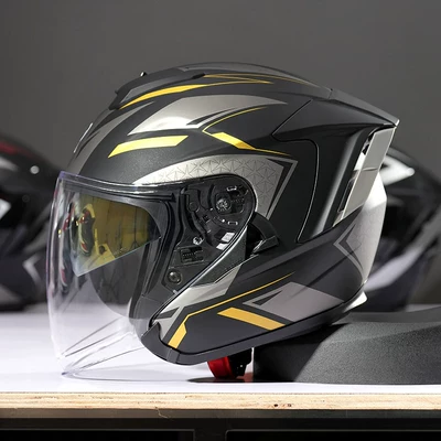 Motorcycle Helmet Men's No. 1 | Motosiklet dəbilqələri - s-ro-5-phantom-black-gold