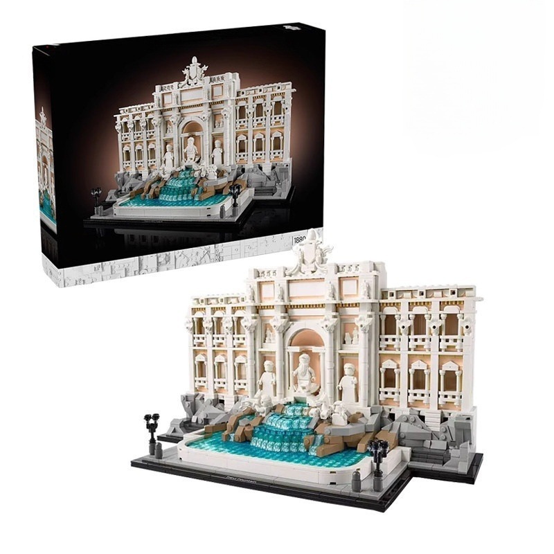 クロスボーダー 61202 クリエイティブアーキテクチャストリートビュー MOC ローマンフォーシュプール 32296 微粒子組み立てビルディングブロックおもちゃバッチ|undefined