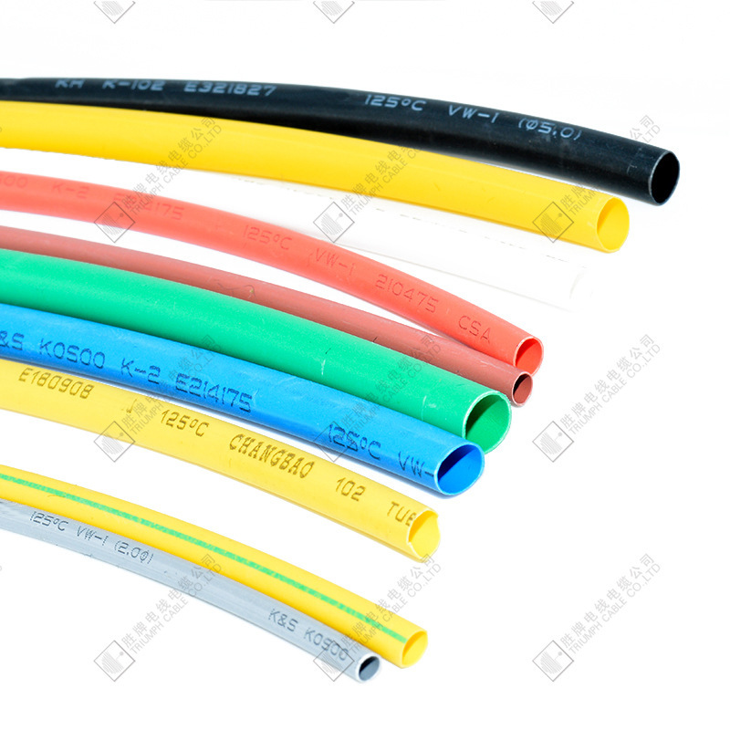 东莞现货环保单双壁管 带胶热缩管电线电缆热缩2-3倍收缩防水套管