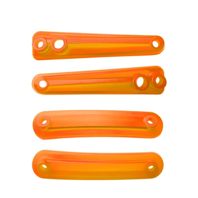 Suitable for Harley Road Glide Motorcycle front windshield - orange