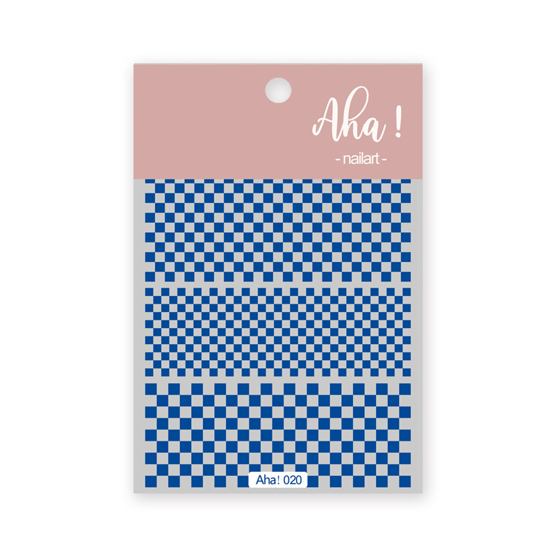 Aha020 블루 체커보드