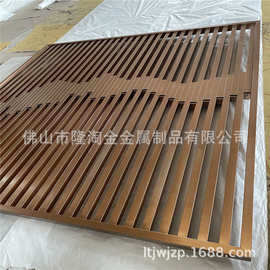 湖南玫瑰金不锈钢屏风图片金属不锈钢屏风款式佛山不锈钢屏风厂家