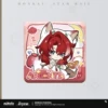 Boys dormitory series Q version badge-Silver Branch