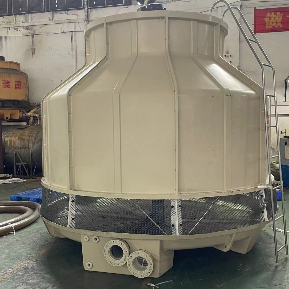 LT-250T源头厂家生产批发玻璃钢高温水塔散热圆形逆流式冷却塔