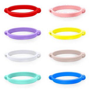 Cross-border New Silicone Water Cup Lanyard Water Bottle Sling Water Cup Handle Silicone Cup Strap Portable Rope Sleeve Bottle Body Sleeve