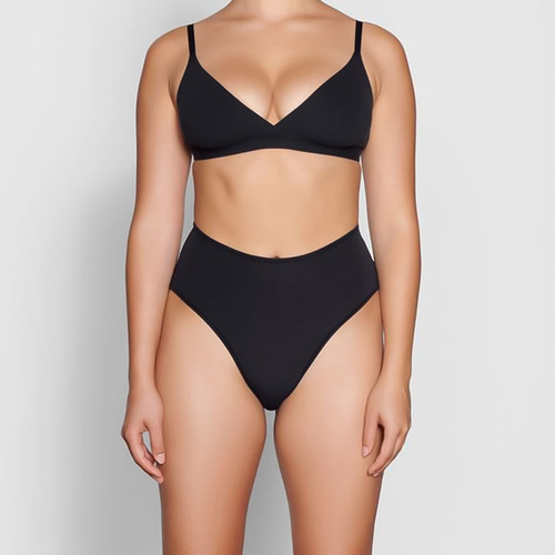High-waisted large-size pure cotton underwear for women high-quality belly-controlling butt-lifting comfortable invisible briefs wholesale cross-border