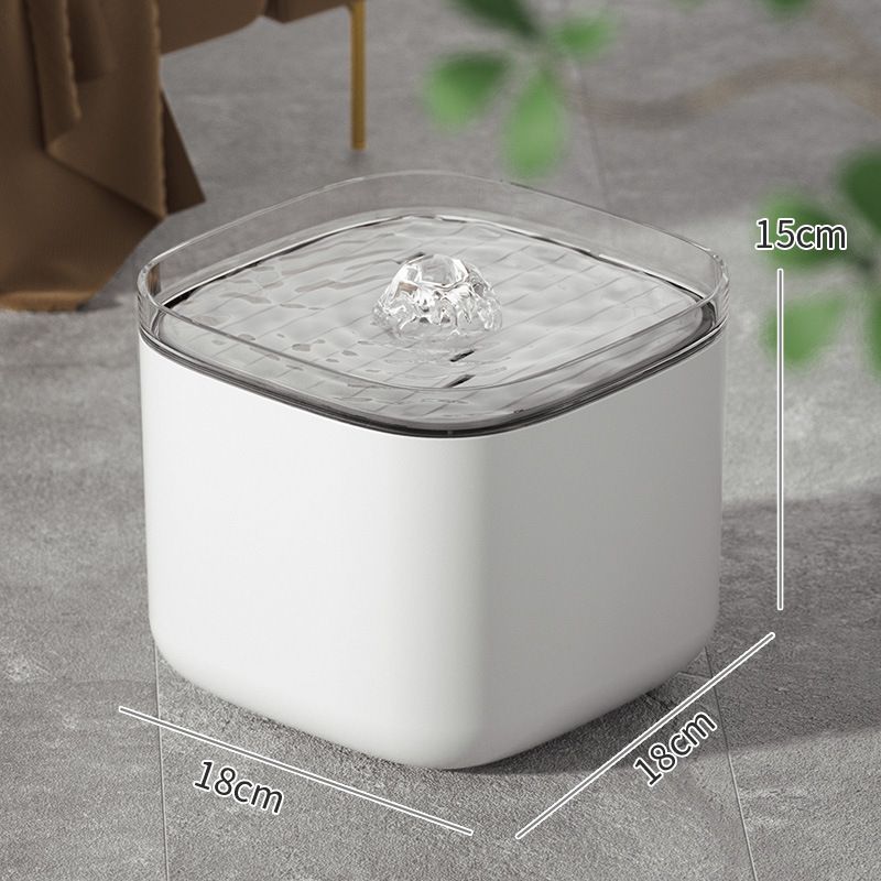 Dispensador de agua para gatos con filtración automática, circulación de agua viva para perros, dispensador de agua para perros de gran capacidad, dispensador de agua inteligente para mascotas, venta al por mayor.