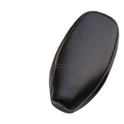 Electric car cushion: Summer Seat Cushion, Anti-Scalding Cover - black-square-thick-and-wear-resistant-xl-66-70cm