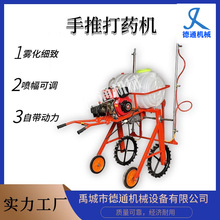 农用小麦手扶自走式打药机玉米喷药机蔬菜喷雾机柴油汽油农田打药