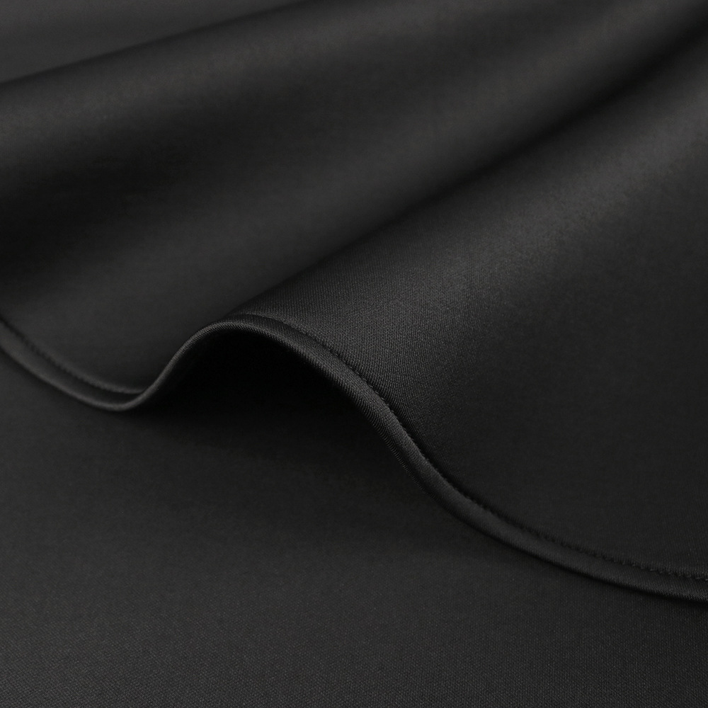 Vêtements pour femmes Col montant Manches courtes Sexy Transparent Taille haute Jupe à volants Robe de soirée Robe grande taille pour femmes_voghion.com