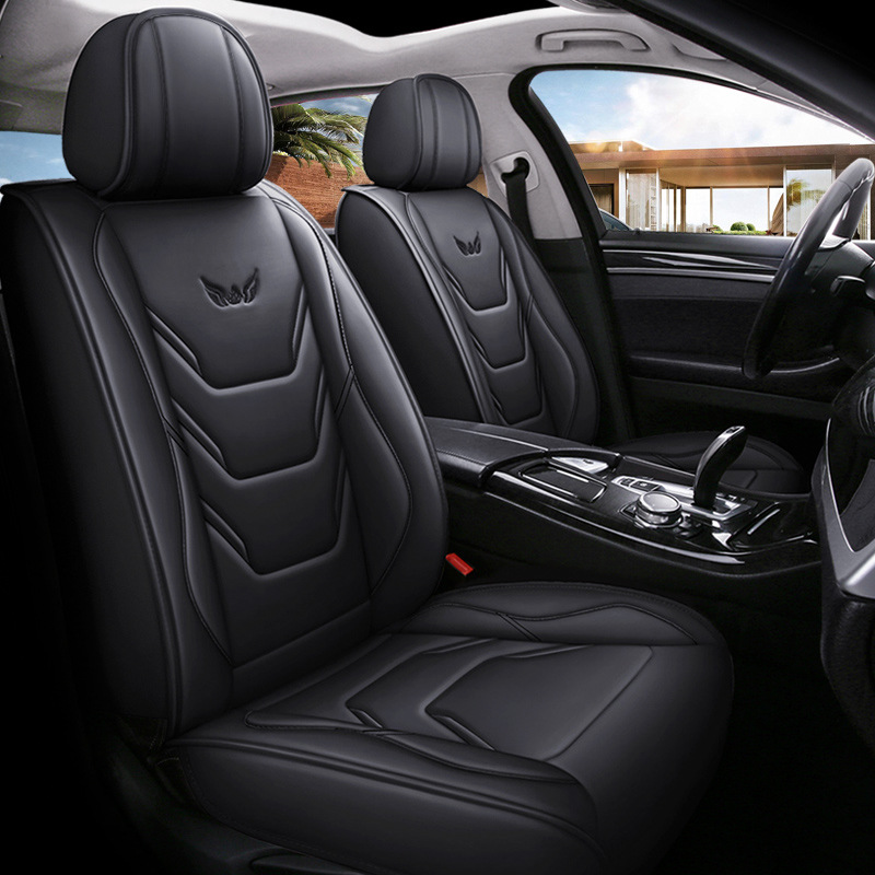 Nuevas cubiertas de asiento de automóvil transfronterizas cuatro estaciones todo incluido cojín de cuero estereoscópico cojín interior de automóvil al por mayor