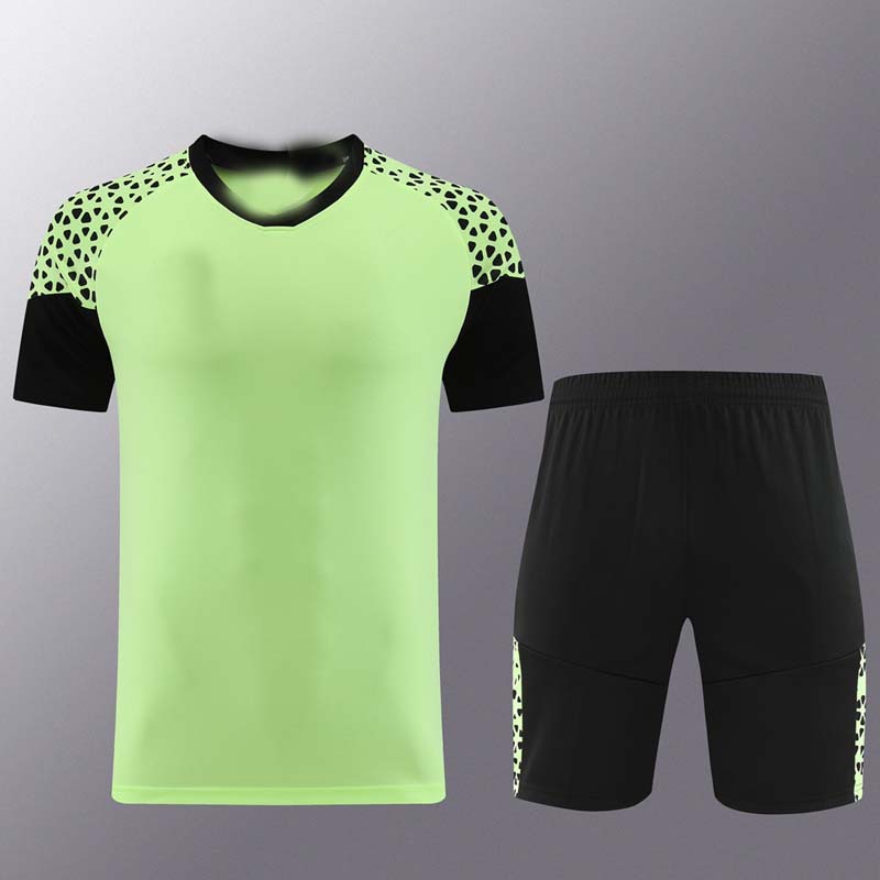 AD pantalones de manga corta con cremallera shortsZipper traje de entrenamiento pantalones fútbol comercio exterior verano trainning