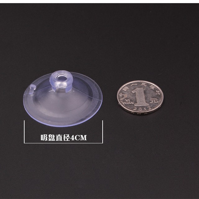 Venta al por mayor decoración de coche de boda fijo lechón de goma transparente lechón de vidrio diámetro 4cm aproximadamente 150 unids/bolsa