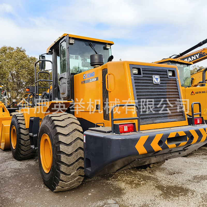 Cargadora de comercio exterior ZL50GN XCMG Liugong cargadora grande noventa por ciento nueva cargadora de 5 toneladas 50 ingeniería de carretillas elevadoras