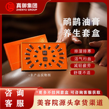 鸸鹋透骨鹿茸肩颈颈椎腰背刮痧药油发热按摩经络疏通疼痛养生套装