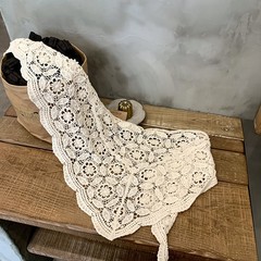 春夏ニットおならの女性ボヘミアン民族風三角スカーフ高級感重ね着ウエストタオル文芸田園風