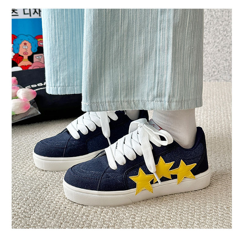 American-Style Summer New Fur Sneakers for Men and Women, Retro Star-Patterned Casual Street Shoes, Couple's Shoes American-Style Summer New Fur Sneakers for Men and Women, Retro Star-Patterned Casual Street Shoes, Couple's Shoes