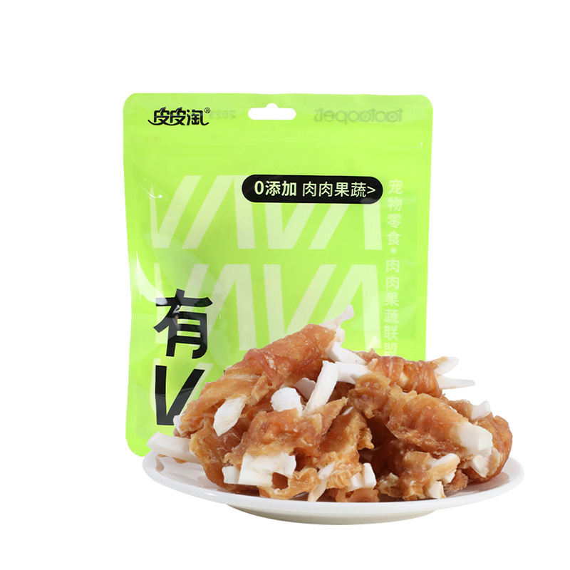 Pipitao tiene V dimensión Life Series Pollo Frutas Carne seca Perros Rares Limpieza Nutritiva Productos para mascotas