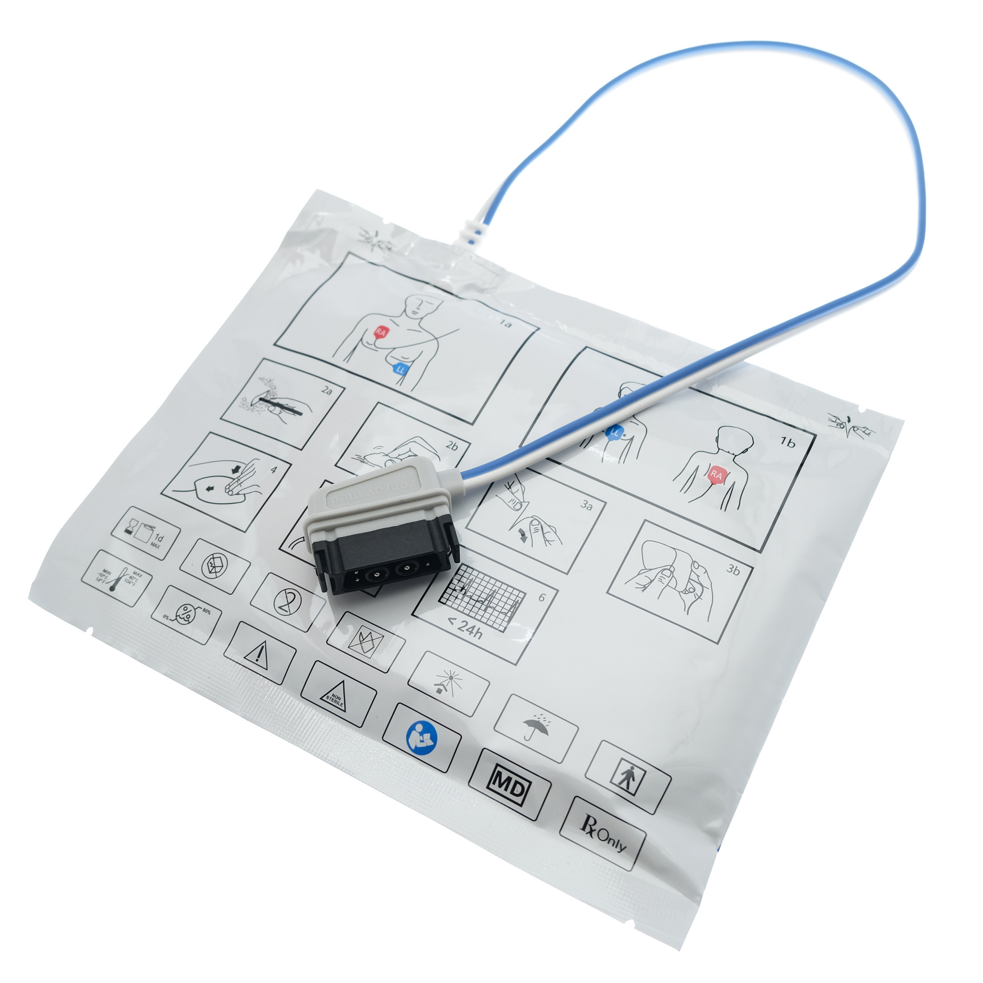 심장학 G3 AED 성인 및 어린이 전극 제조 업체의 미국 POWERHEART