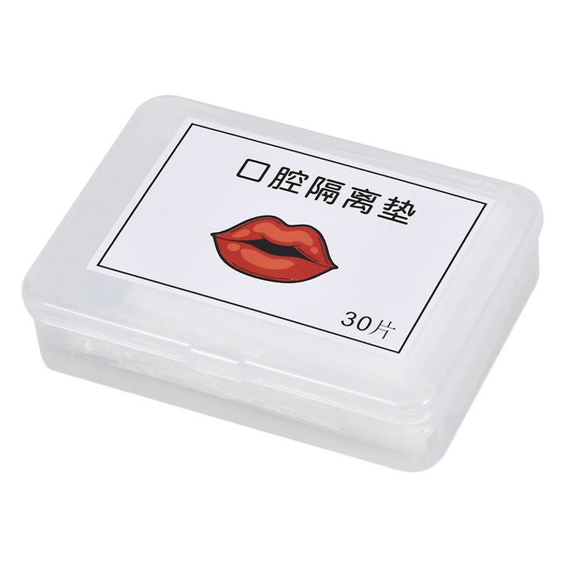 Tatuaje bordado labio almohadilla de aislamiento oral tatuaje labio blanqueador labio aislamiento desechable Película limpia sanitaria conveniente herramienta de bordado de tatuaje