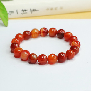 Aiyu natural red agate bracelet wrapped silk stripe chalcedony bracelet jewelry factory wholesale generation AY3121402